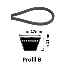 B55 - Courroie Trapézoïdale...